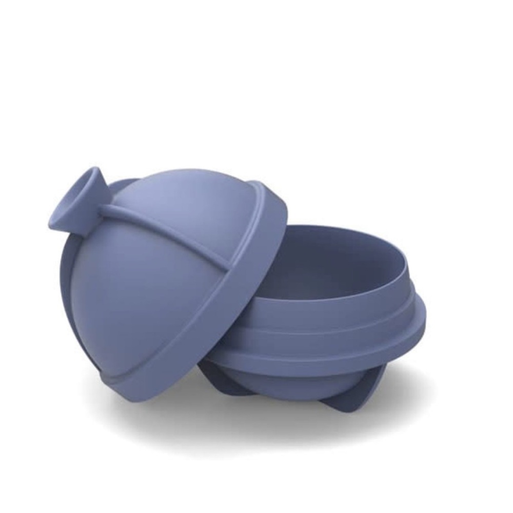 NEW W&P Peak Ice Works Single Sphere Ice Mold Peak Blue